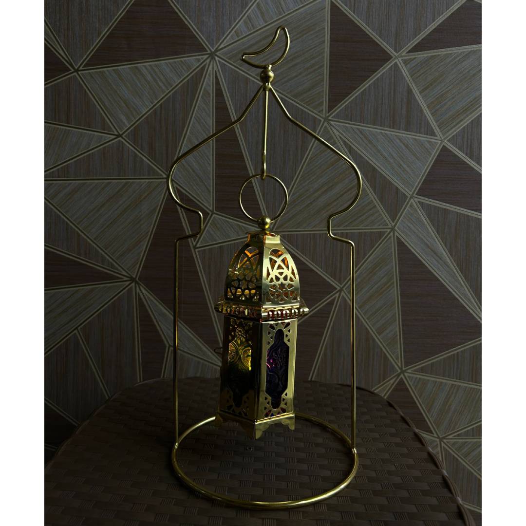 Metal Hanging Lantern Without Candle