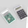 Mini Pocket LCD Display Transparent Electronic Calculator