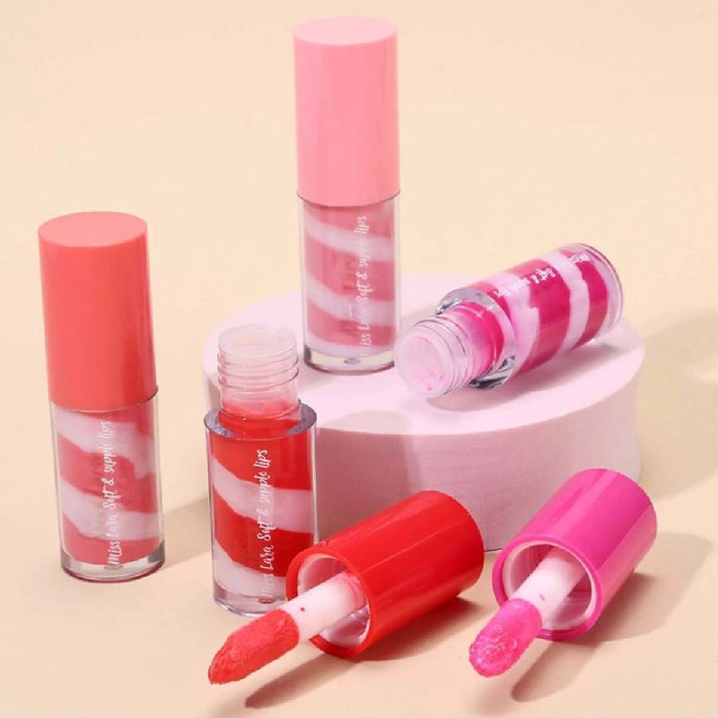 Miss Lara One Spiral Lip Gloss And Lip Balm 2pcs Set