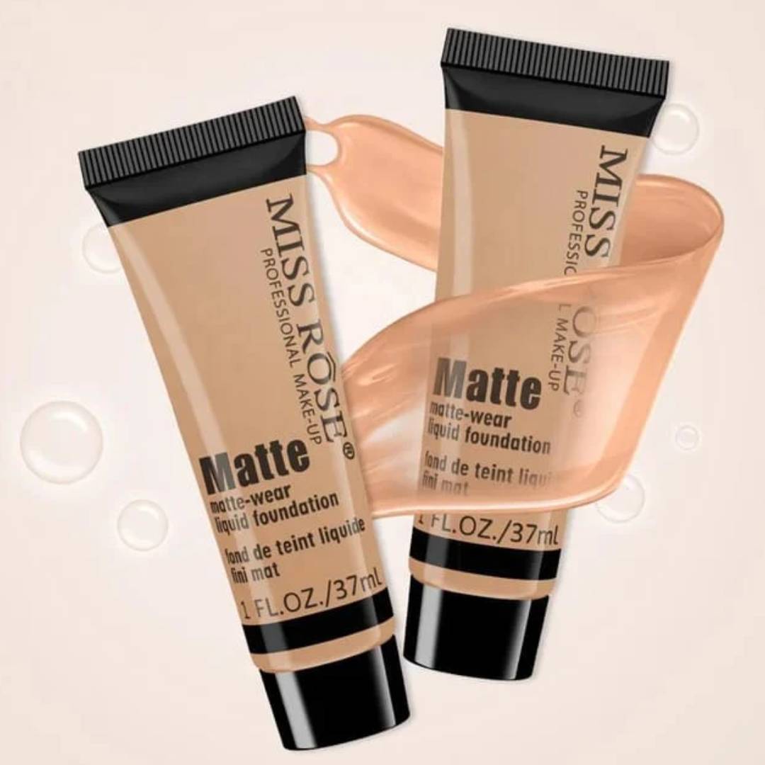 Miss Rose Full Coverage Matte Foundation Tube