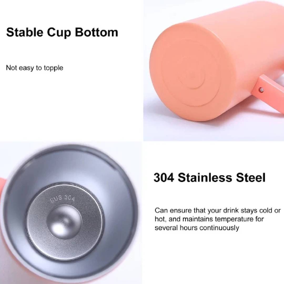 Modern Stanley Quencher Dupe Tumbler With Colored Straw And Lid