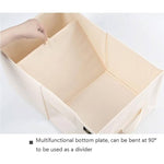 Multi Layer Partition Foldable Tabletop Storage Box Cloth Wardrobe Organizer