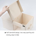 Multi Layer Partition Foldable Tabletop Storage Box Cloth Wardrobe Organizer