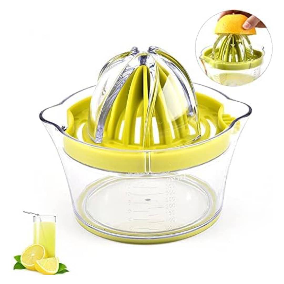 Multifunction Manual Hand Squeezer 4in1 Juicer With Grater Acrylic
