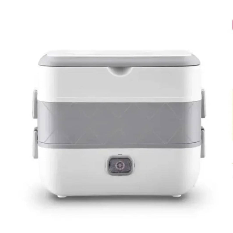 Multifunctional Portable Stainless Steel Electric Heating Lunch Box Cooking Insulation Box