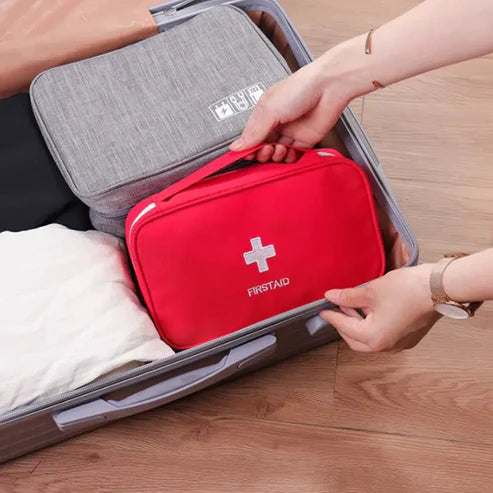 First Aid Portable Medical Storage Bag for Travel