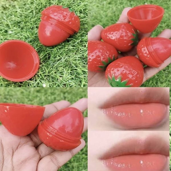 Strawberry Lip Balm 4Pcs Set