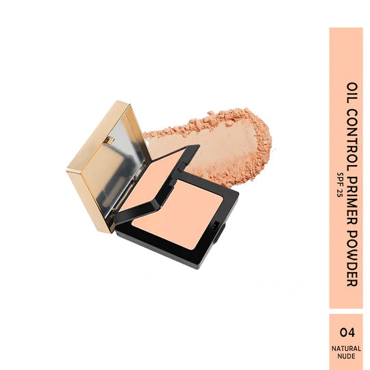 Maliao Oil Control Primer Powder Compact SPF 25 - Mattify and Protect Your Skin