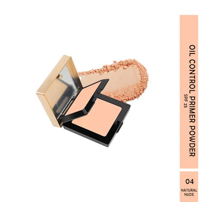 Maliao Oil Control Primer Powder Compact SPF 25 - Mattify and Protect Your Skin