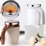 Stainless Steel Automatic Self Stirring Magnetic Mug