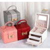 Multipurpose Jewelry Box With 2 Drawer High Quality With Mirror