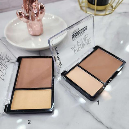 Kiss Beauty 2 in 1 Contour Powder Kit