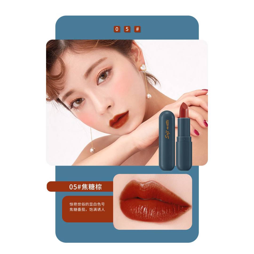 HengFang Soft Matte Lipstick Set