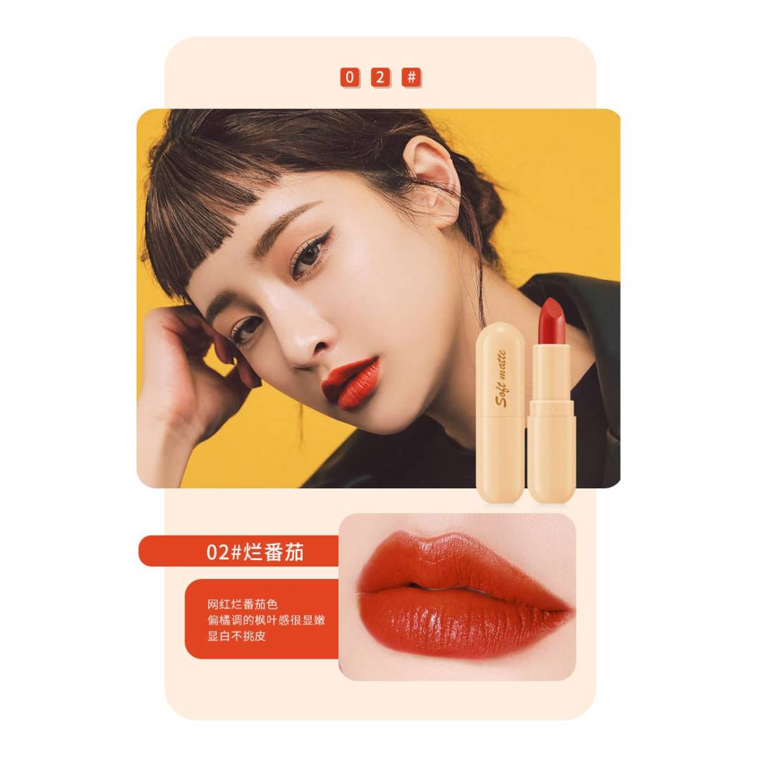 HengFang Soft Matte Lipstick Set