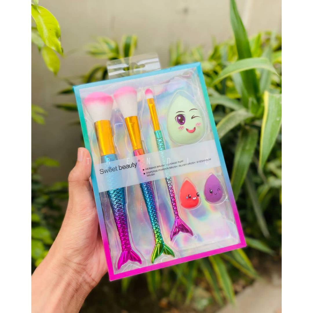 Sweet Beauty 6 Pcs Brush Blender Set