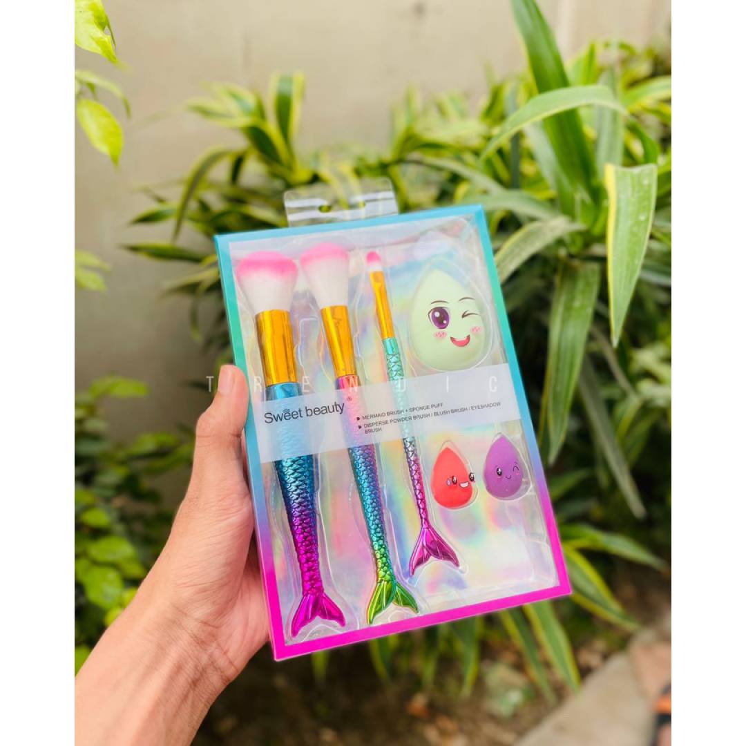 Sweet Beauty 6 Pcs Brush Blender Set