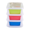 Mini Desktop Drawer Storage Box 3 Layers Container