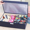 Undergarments Organizer Box With Lid Large Size 16 Small Pockets 1 Big