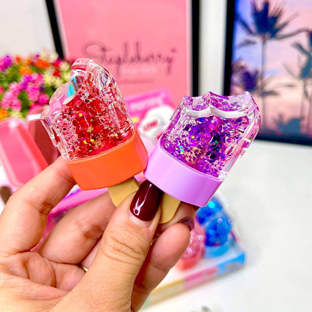 Ice Cream Magic Lipgloss Pink Shade 6pcs Set