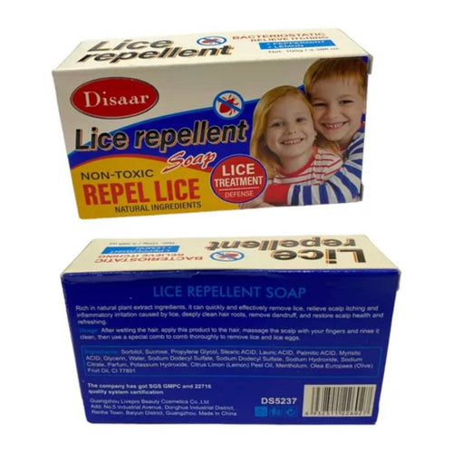 Disaar Lice Repellent Soap Non-Toxic Repel Lice