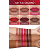 KS-One Pack Of 6Pcs Matte Lip Gloss Set