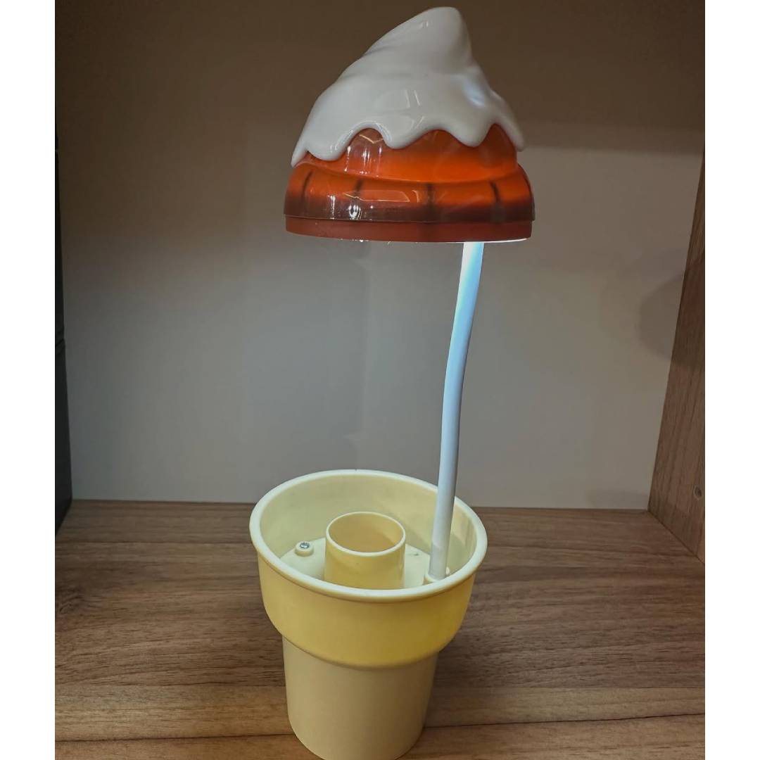 Ice Cream Cone Shape Table Lamp Led Light