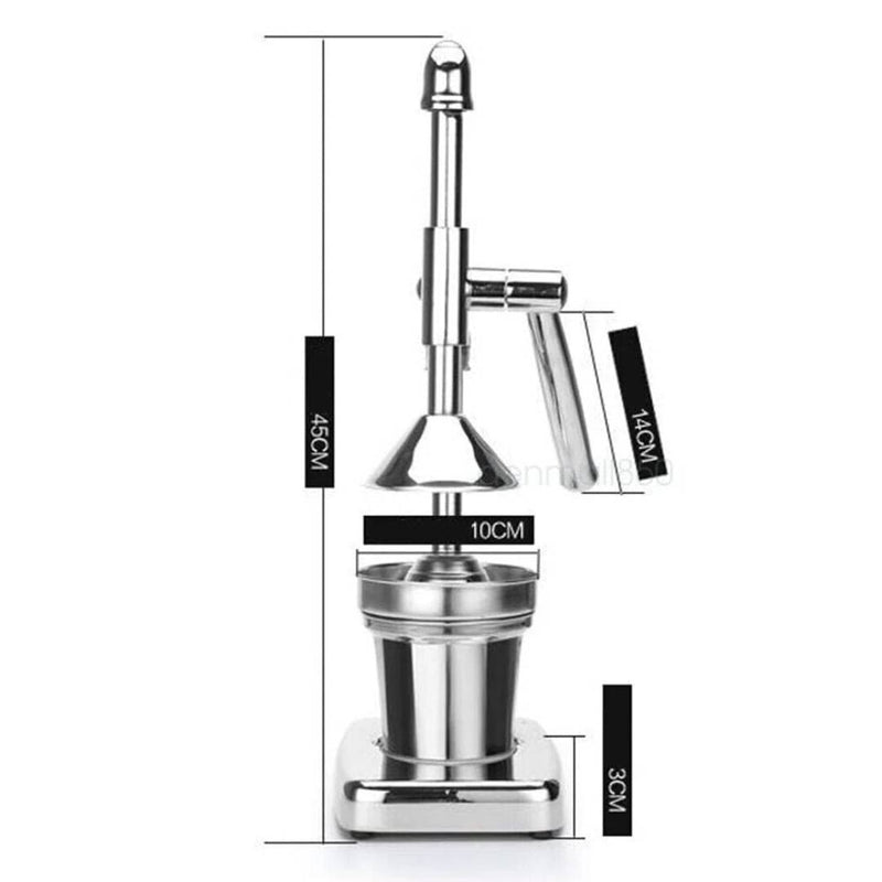 Stainless Steel Manual Hand Press Citrus Juicer Fruit Juice Squeezer Machine