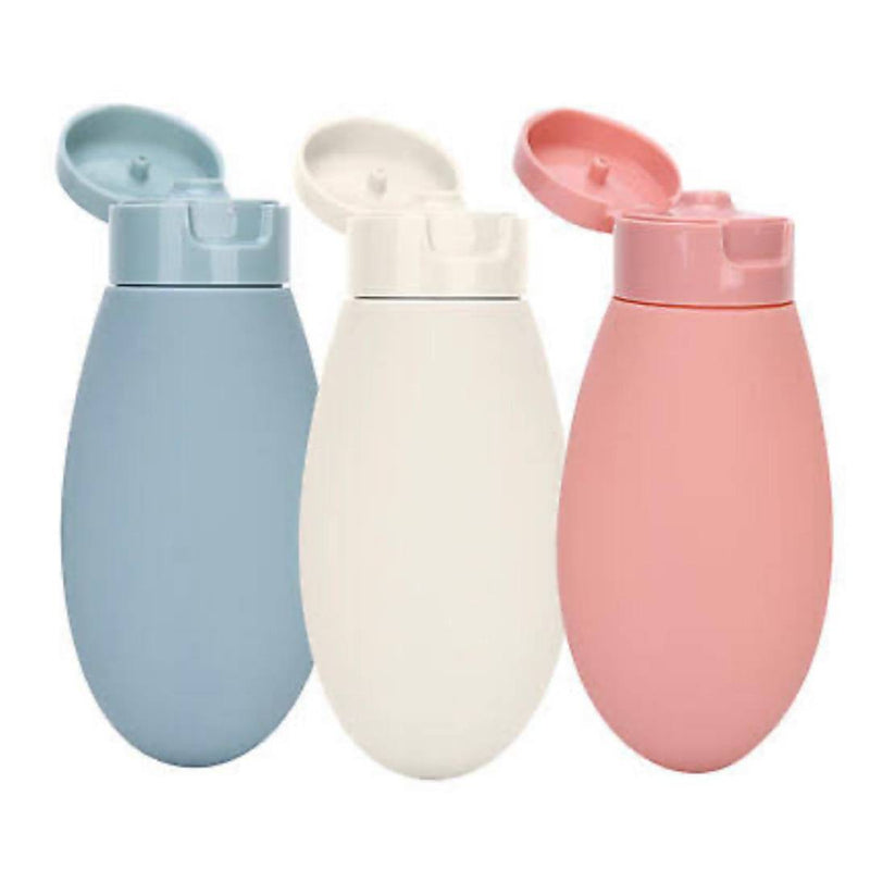 Portable 3Pcs Travel Refillable Bottle Set