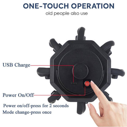 Octopus Electric Head Massager Head Scratcher Vibration Scalp Massage For Relax & Stress Relief Better Sleep