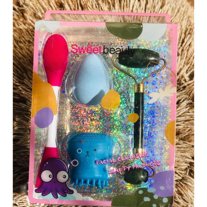 Sweet Beauty Facial Cleansing Tool 4 in 1