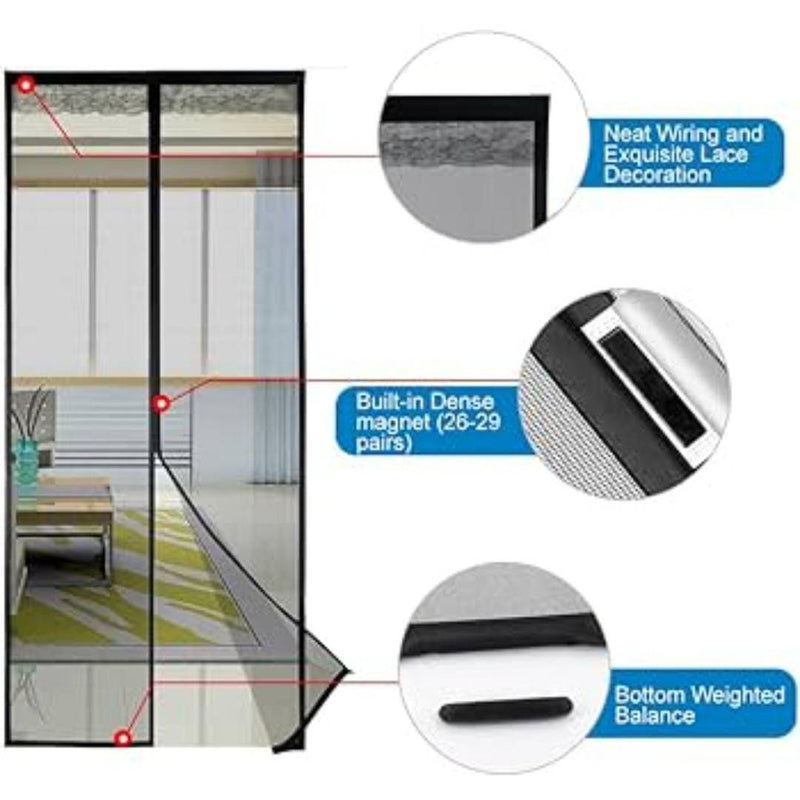 Magic Mesh Magnetic Screen Door