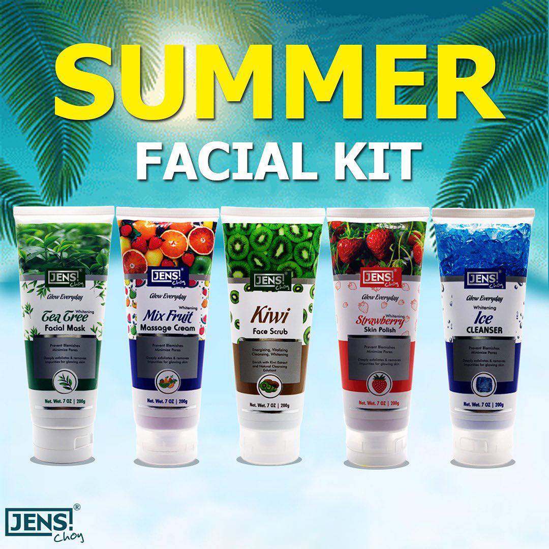 Jens Choy Summer Facial Kit 5Pcs Set