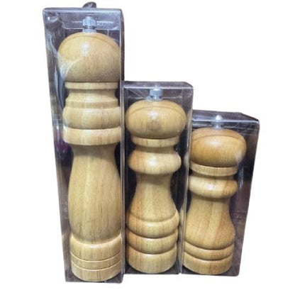 Wooden Salt and Pepper Grinder Crasher Salt Shaker