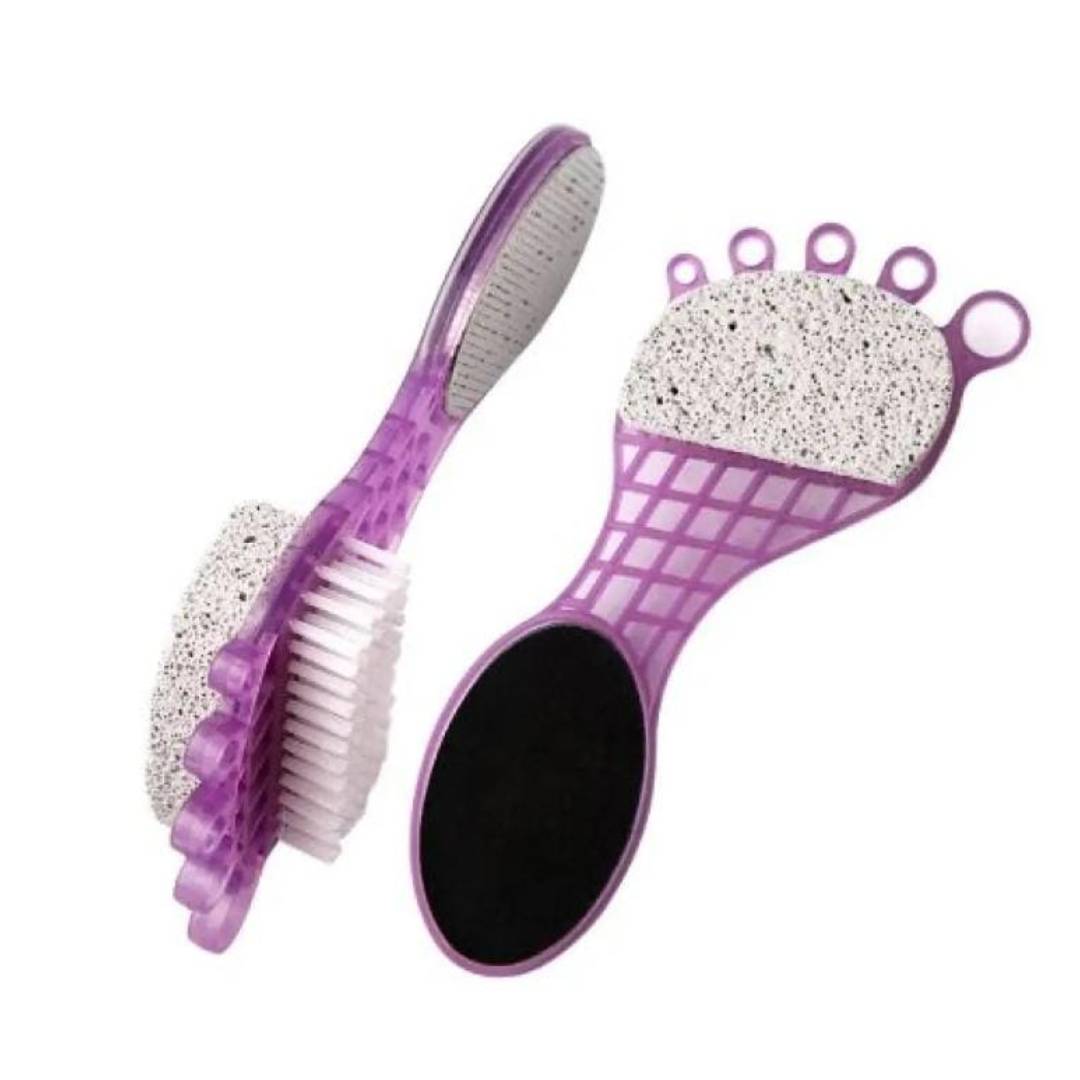 4in1 Foot Filer Brush Scrubber Buff