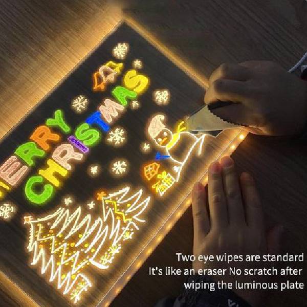 DIY Handcrafted Doodles DIY Acrylic Luminescent Lamp