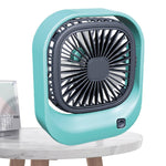 Quiet & Effective USB Rechargeable Portable Personal Mini Fan