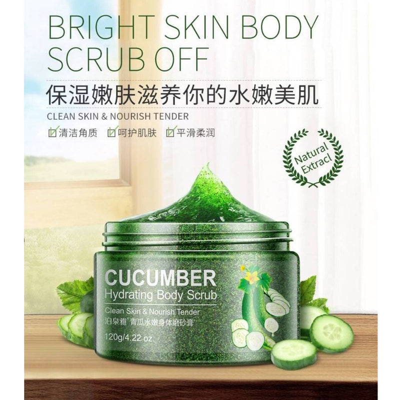 Bioaqua Cucumber Tender Moisturizing Body Scrub 120gm