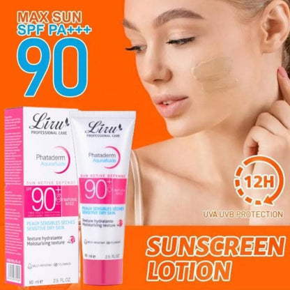 Liru Sun Active Defense SPF90+ Face Body Whitening Sun Cream