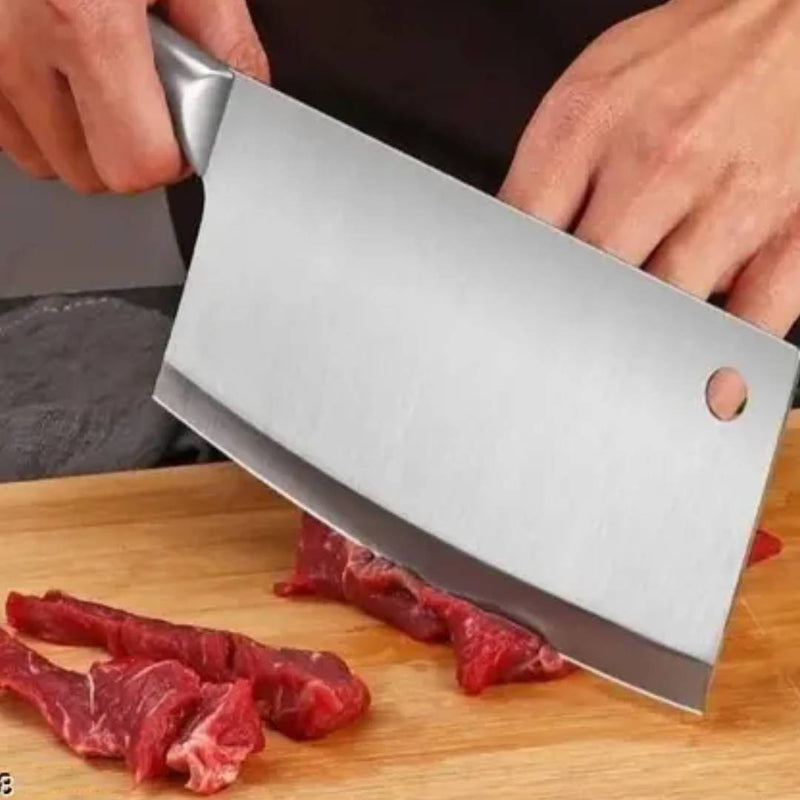 Stainless Steel Ultra Sharp Meat Cleaver Knife Chopping Knife