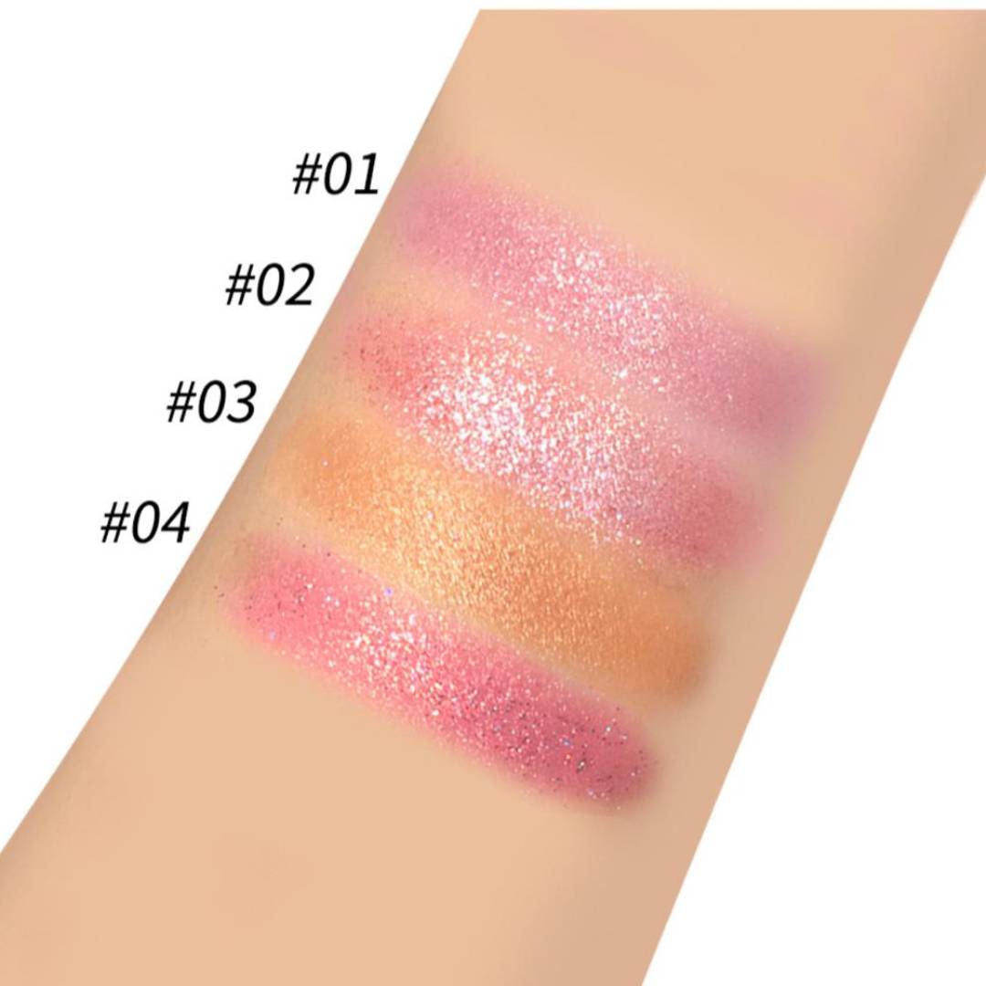 MSYAHO Baked Powder Terra Cota Blush 4Pcs Set