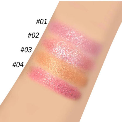 MSYAHO Baked Powder Terra Cota Blush 4Pcs Set