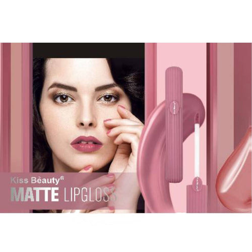 Kiss Beauty Matte Lip Gloss 6Pcs Set