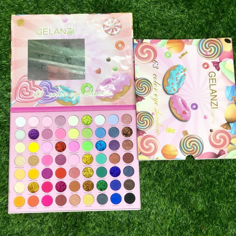 Gelanzi 63 Color Eyeshadow Palette