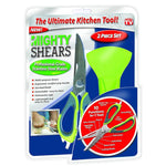 Multipurpose Stainless Steel  Heavy Duty Scissor Spark Innovators Mighty Shears One Size Green & Grey