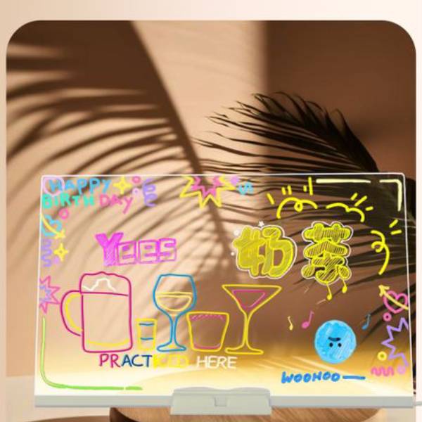 DIY Handcrafted Doodles DIY Acrylic Luminescent Lamp