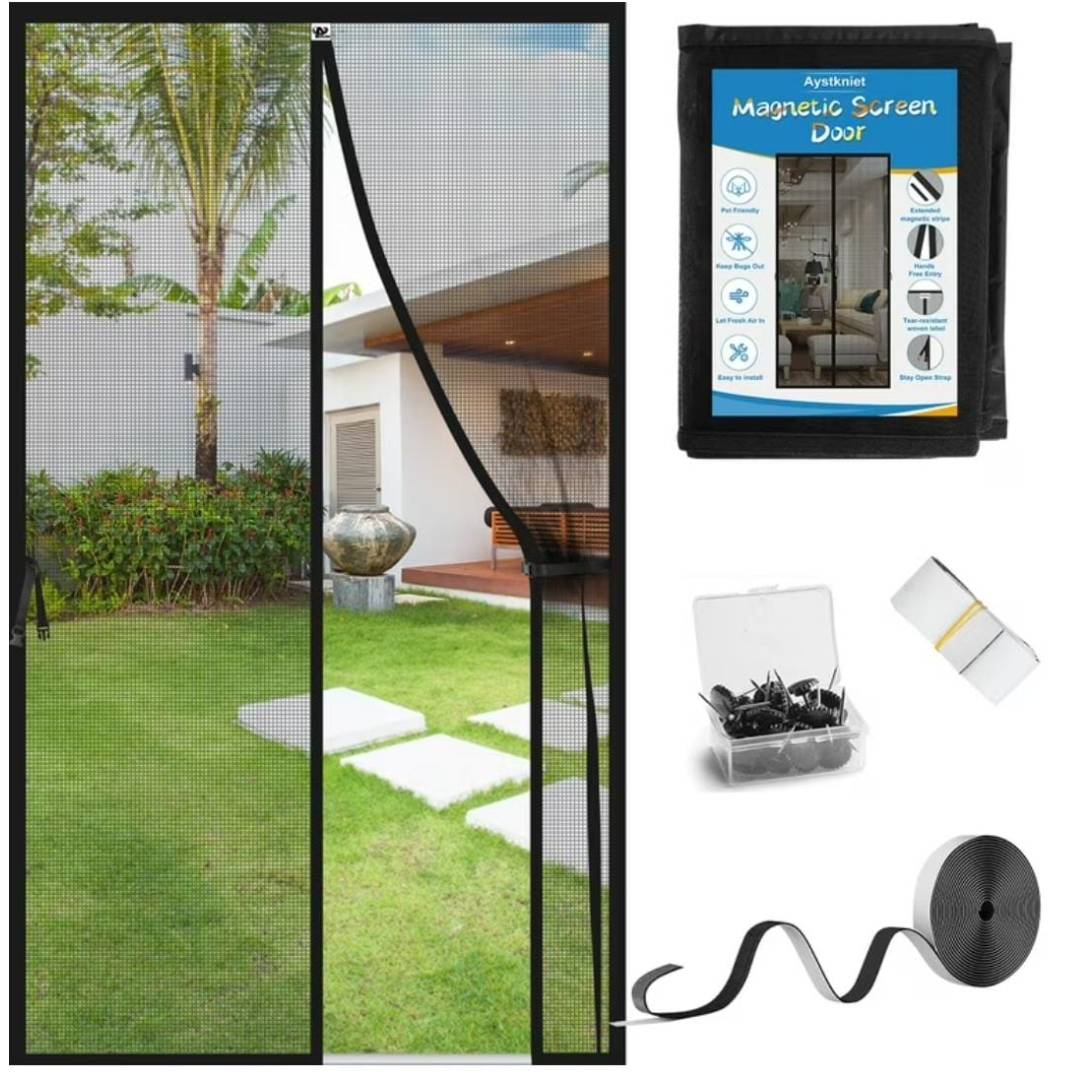 Magic Mesh Magnetic Screen Door