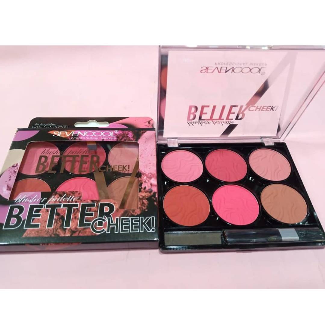 Seven Cool 6 in 1 Better Cheek Blushon Palette