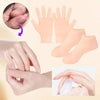 Silicone Exfoliating Foot and Hand Socks Gloves Set