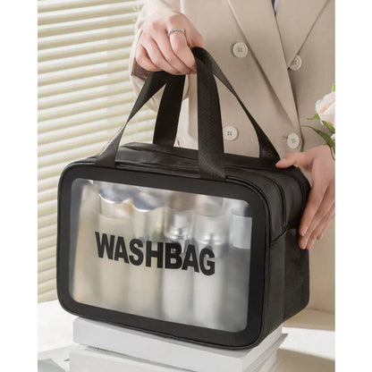 Double Layer Waterproof Travel Cosmetic Washbag Organizer