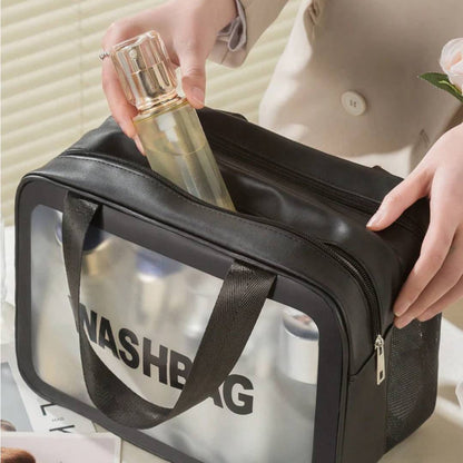 Double Layer Waterproof Travel Cosmetic Washbag Organizer